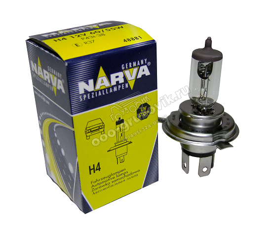    4 12V 43t 60/55W "NARVA", : 48881